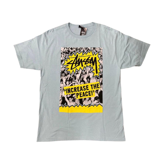 Stussy Increase The Peace T Shirt light blue