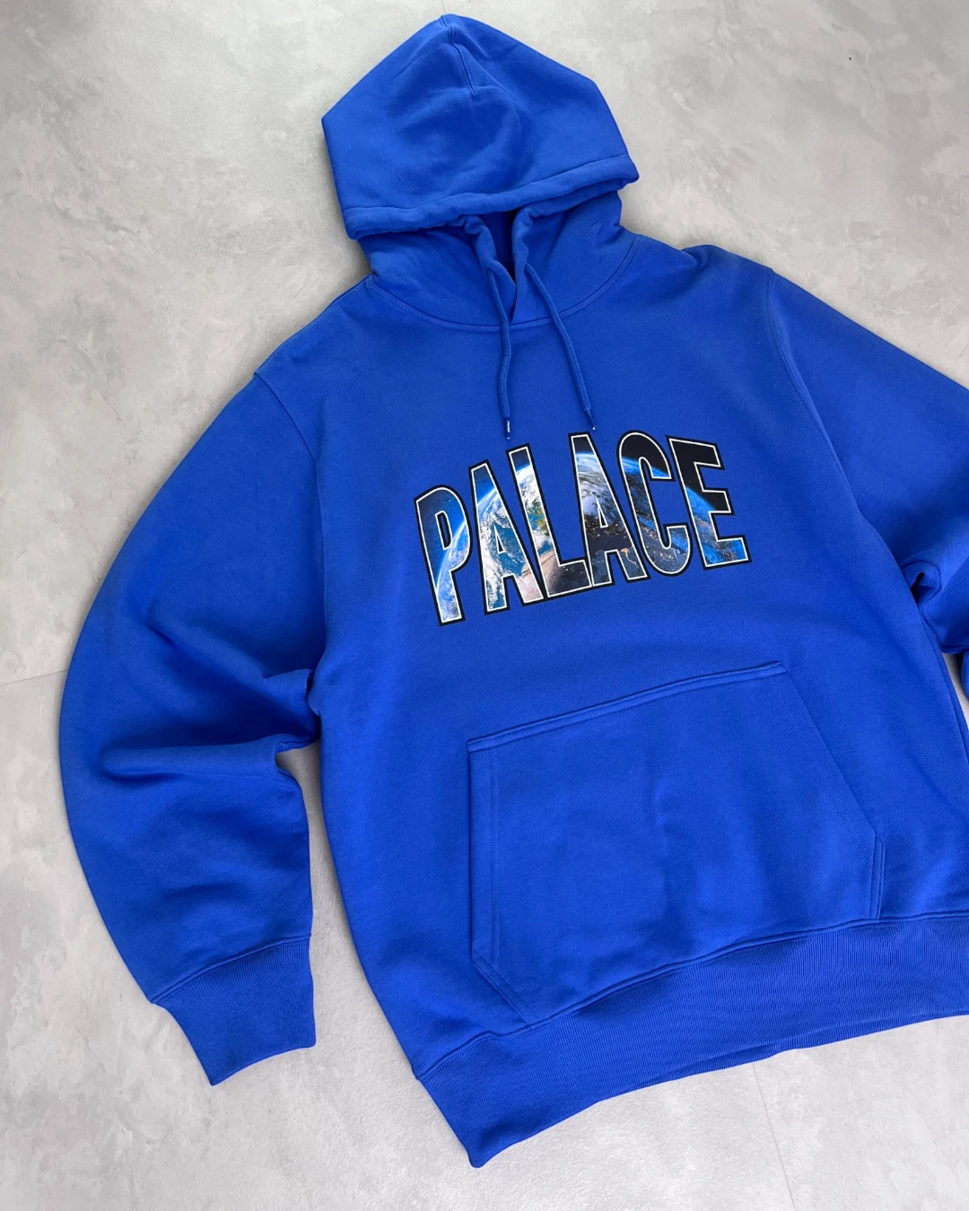 Palace Earthy Hoodie blue - M