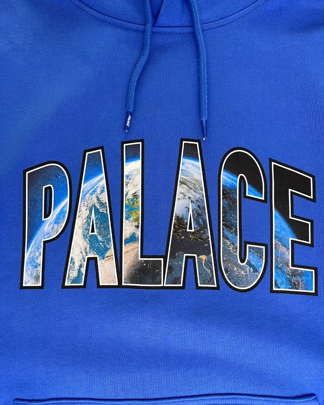 Palace Earthy Hoodie blue - M