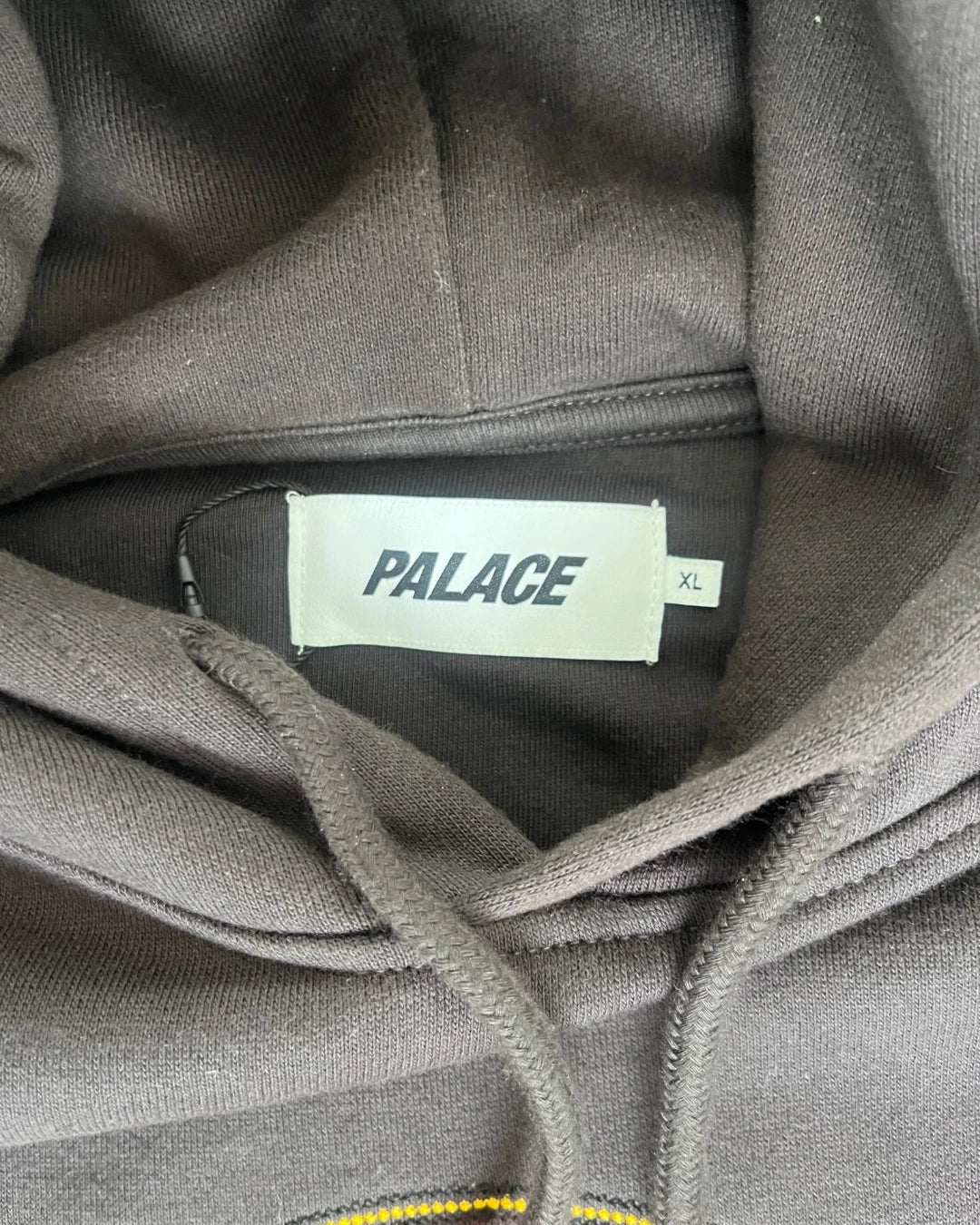 Palace Peace And Love Embroidery Hoodie black – XL