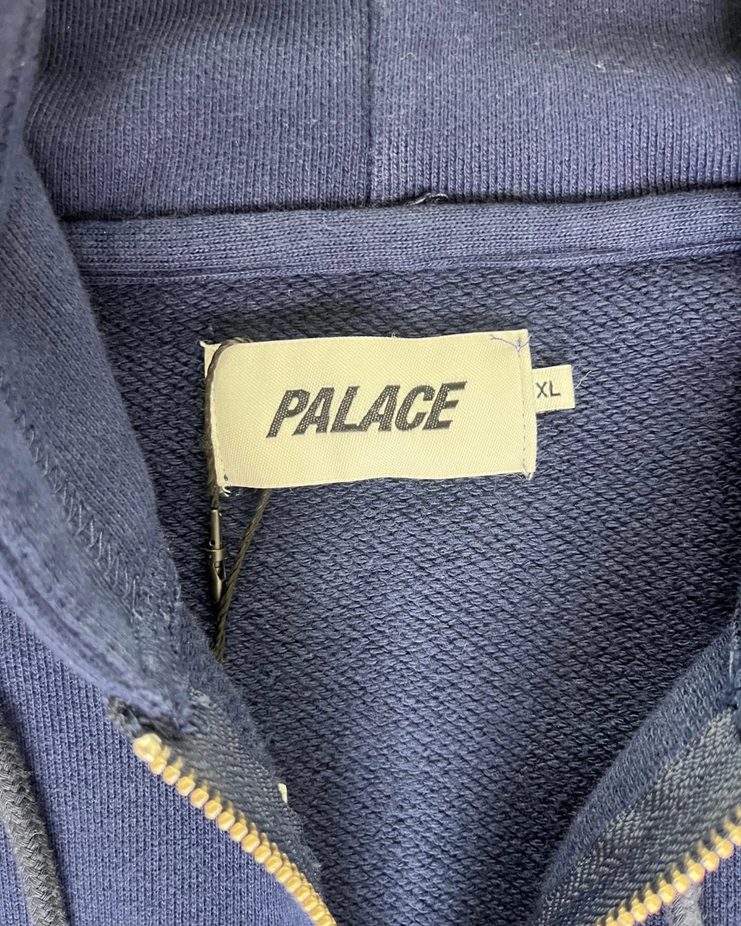 Palace Lique Zip Hoodie navy Ss18 – (NEW) / XL