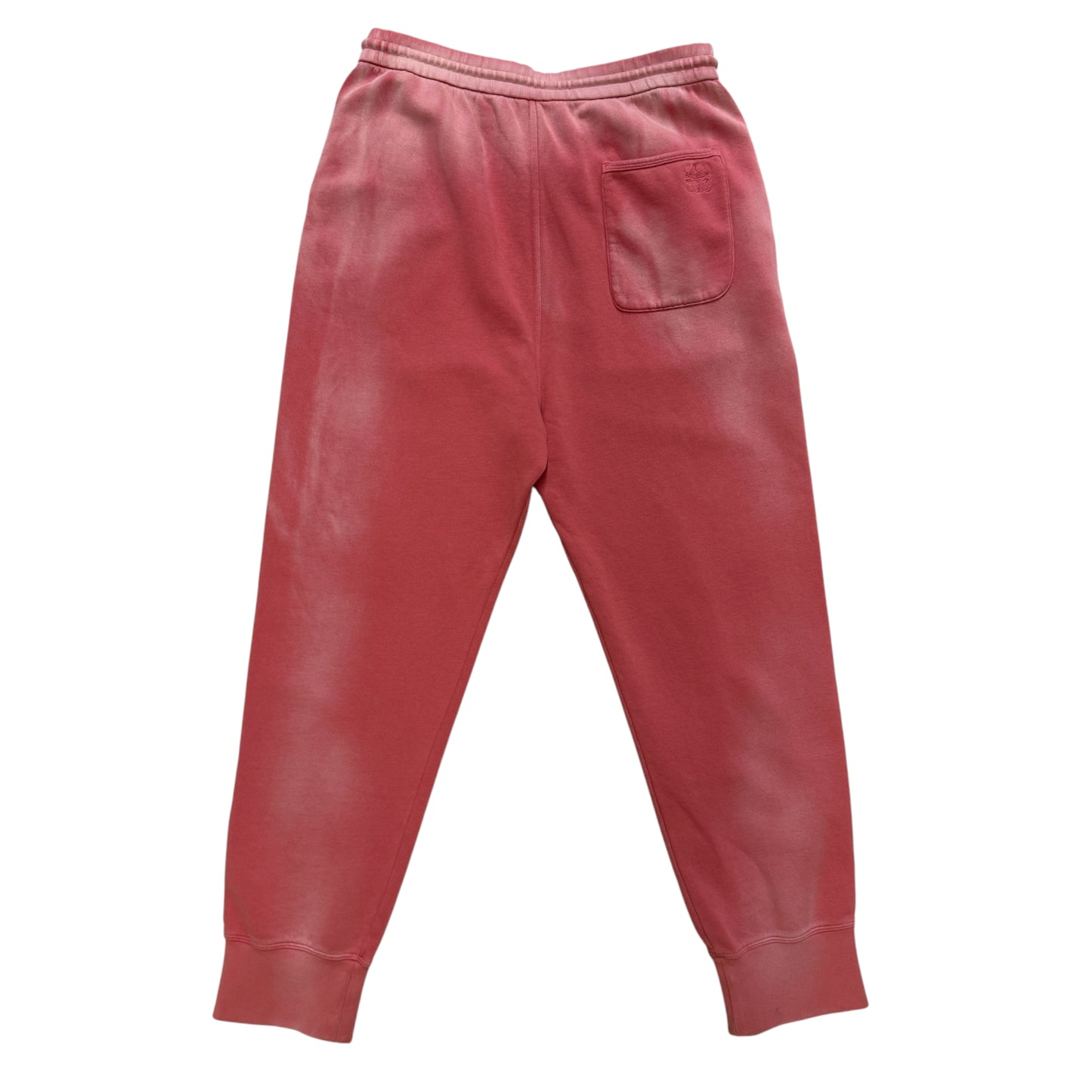 Loewe Cotton Track Pants Washed Pink - L