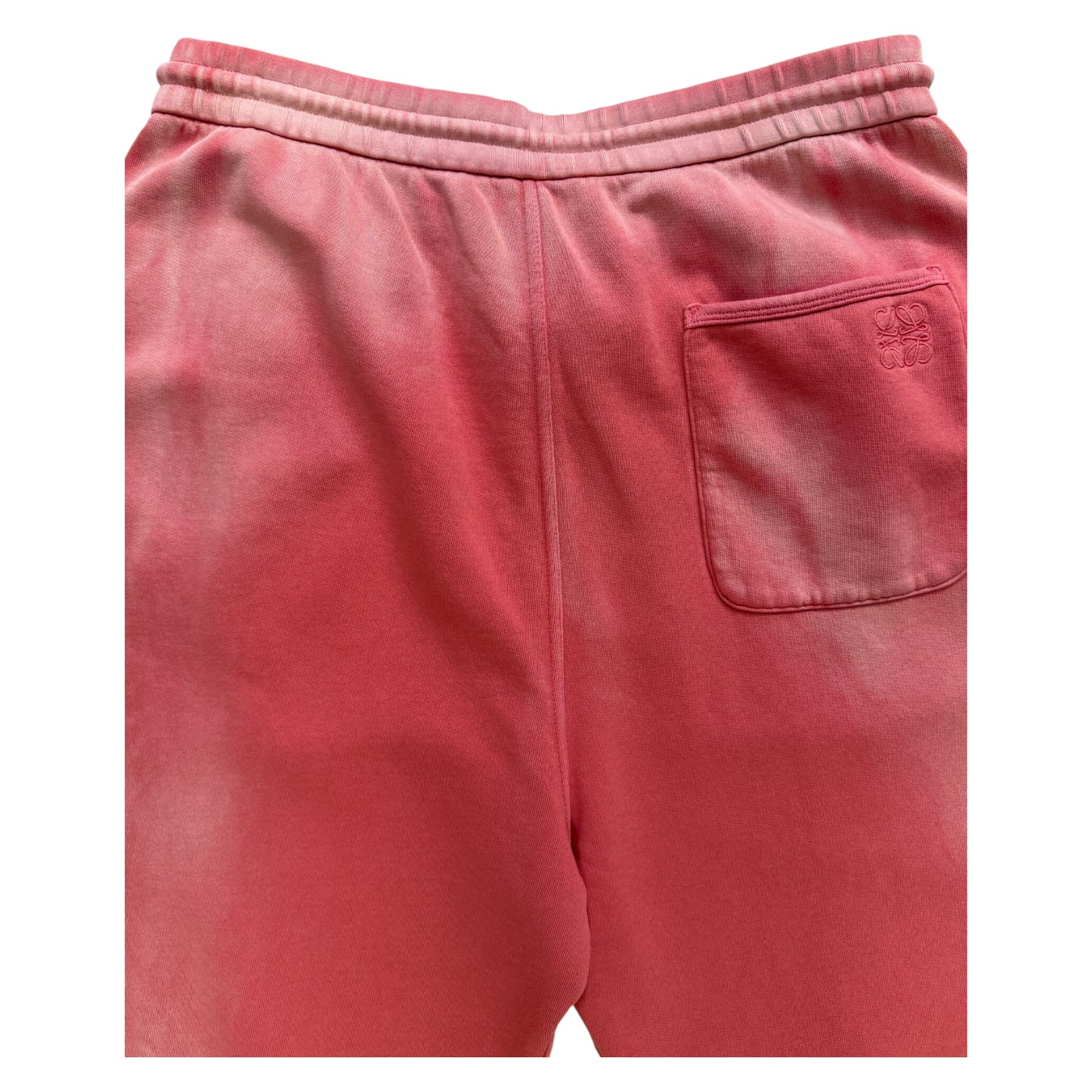 Loewe Cotton Track Pants Washed Pink - L