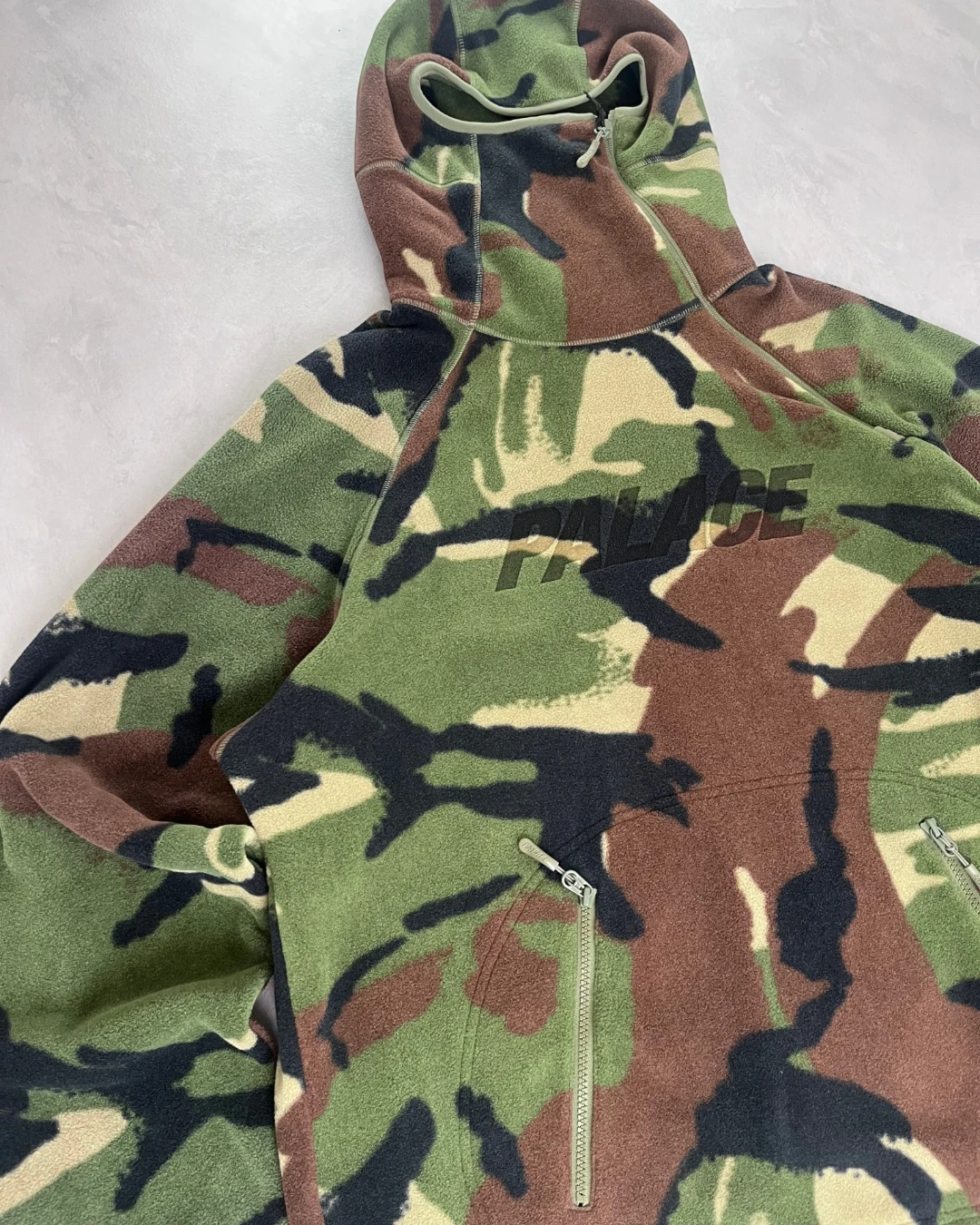 Palace Polartec Ninja Hoodie camo