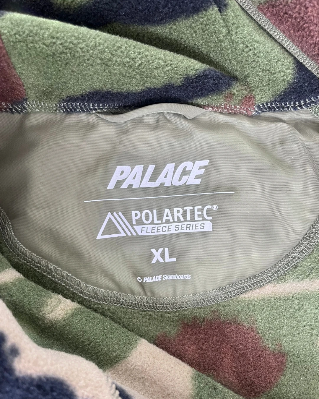 Palace Polartec Ninja Hoodie camo