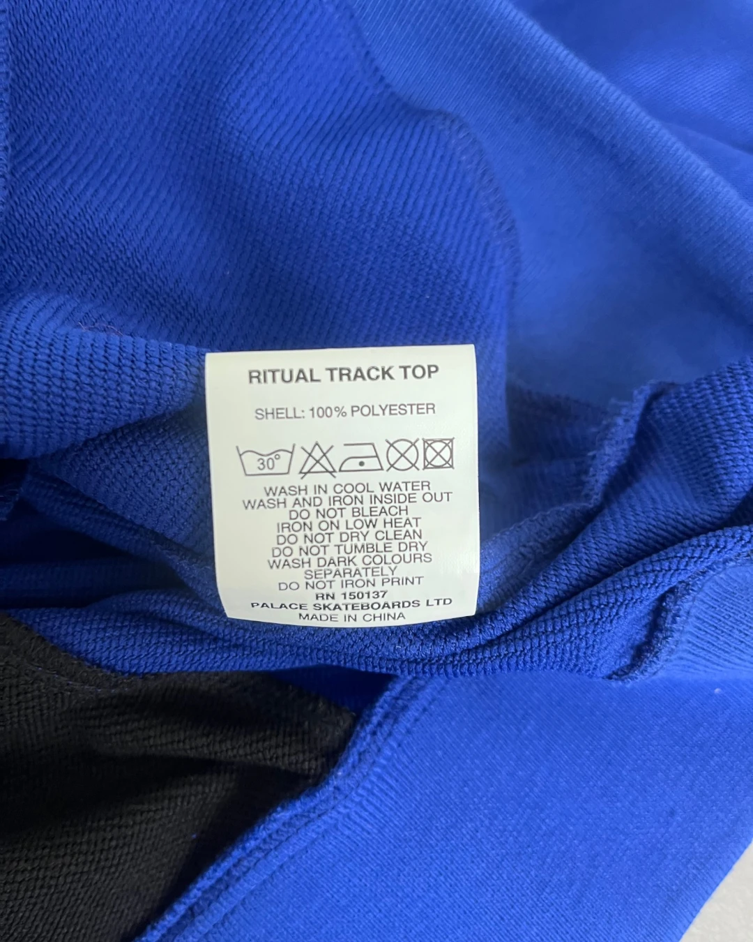 Palace Ritual Track Top blue - L