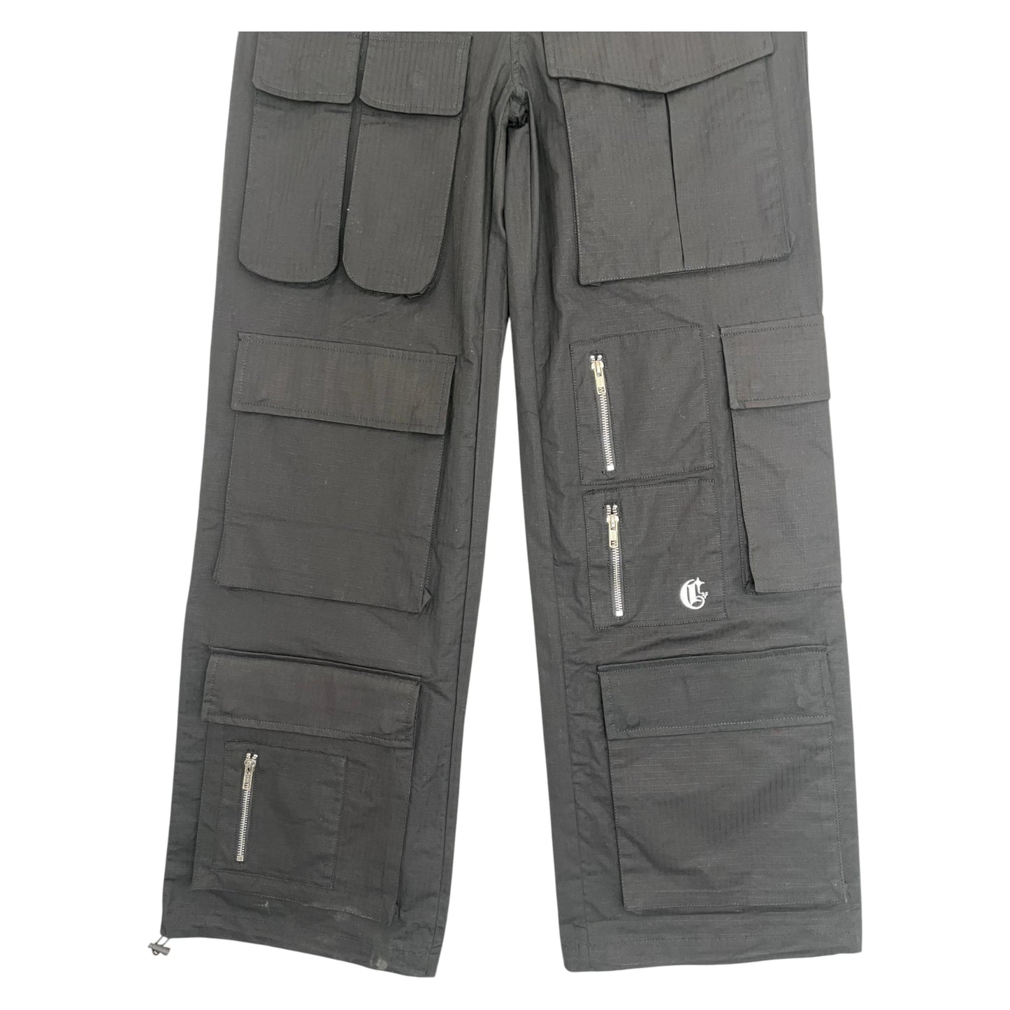 Corvidae Windbreaker Cargo Pants black