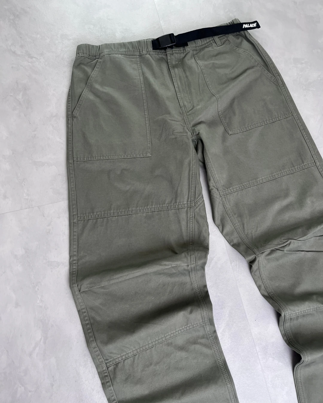 Palace Belter Trousers khaki green – XL