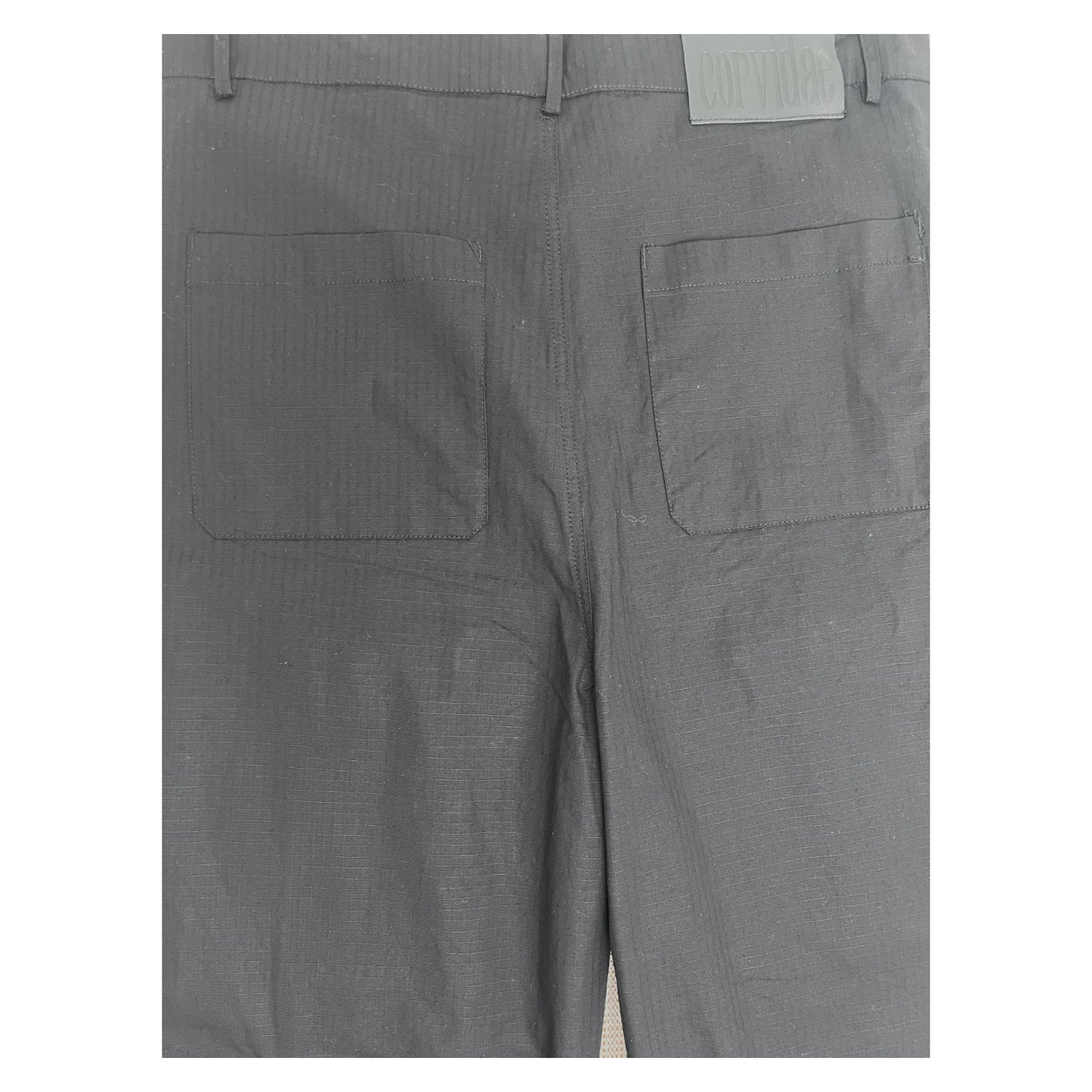 Corvidae Windbreaker Cargo Pants black