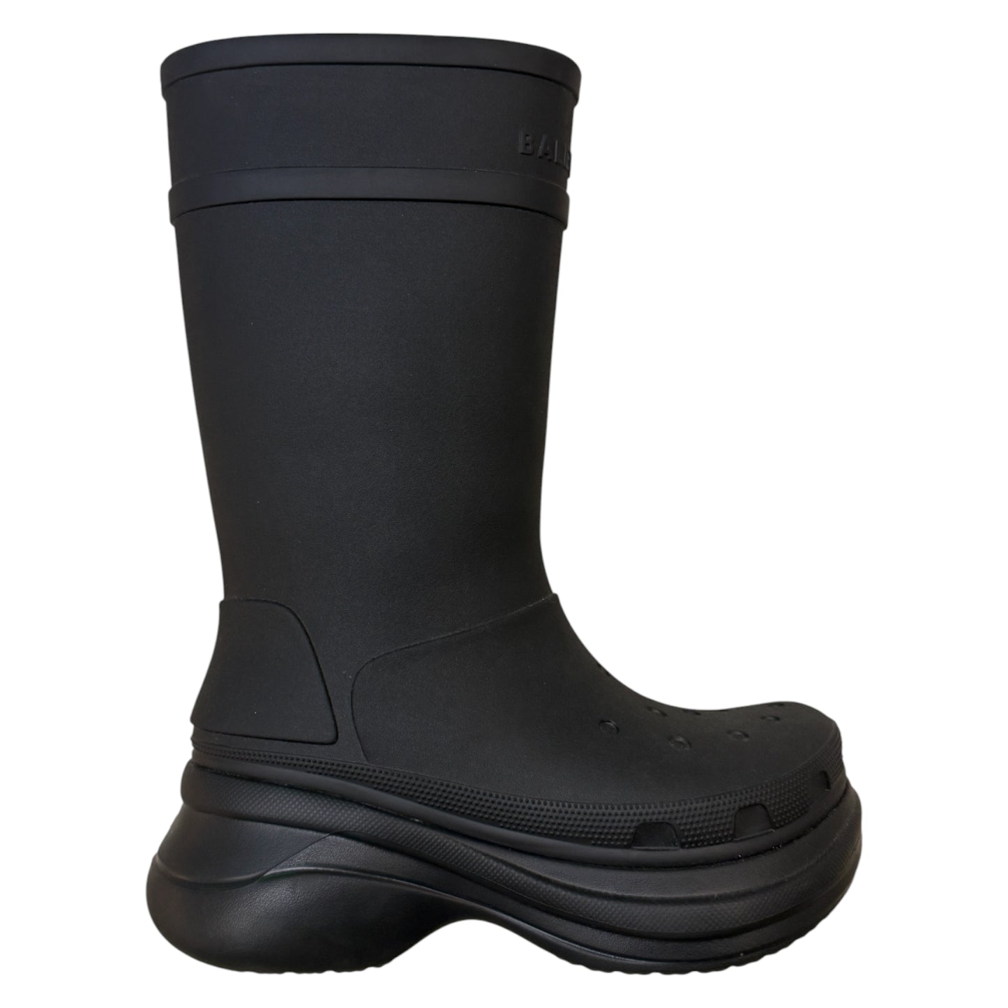 BALENCIAGA Crocs Boot black - UK10