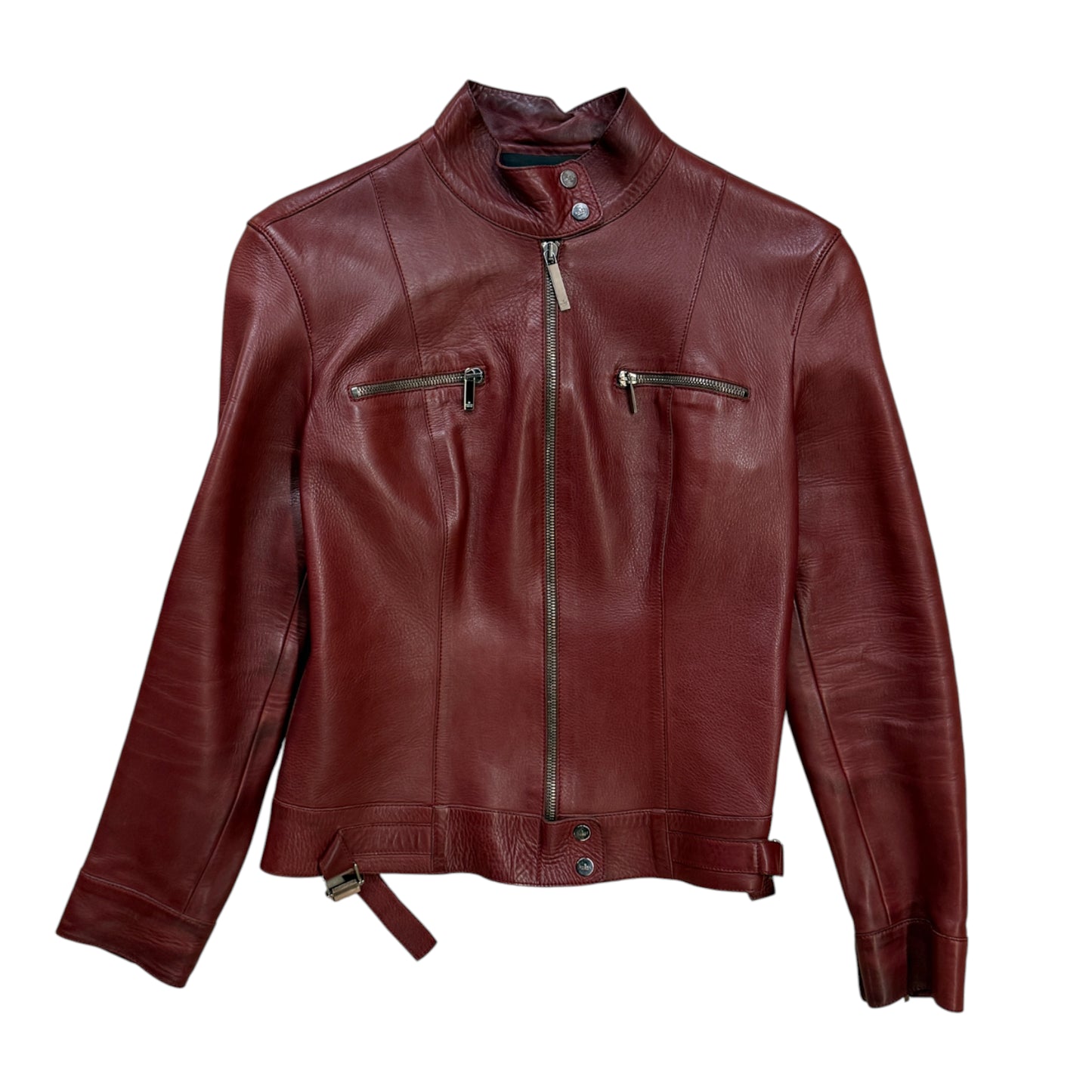 Gucci Tom Ford SS99 Leather jacket red - Size 40