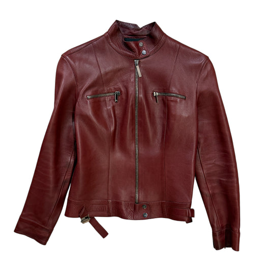 Gucci Tom Ford SS99 Leather jacket red - Size 40