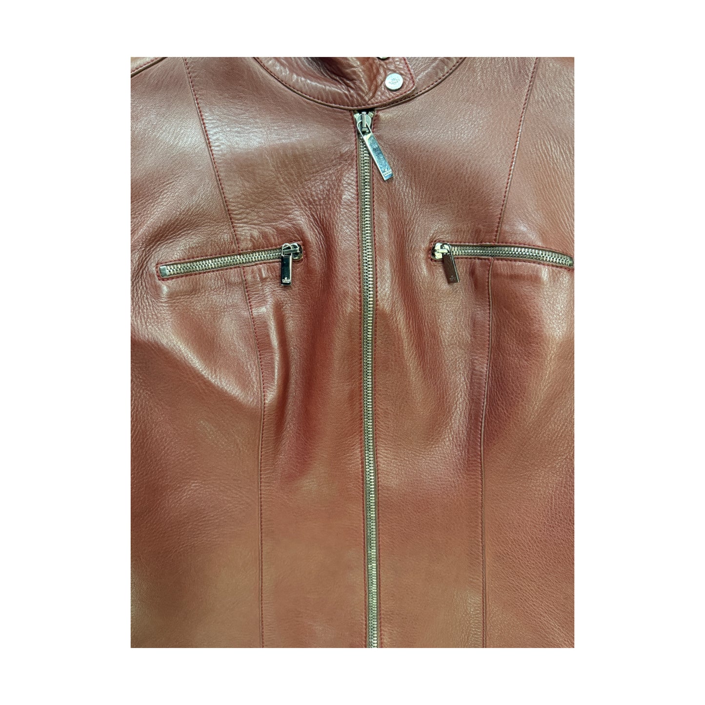 Gucci Tom Ford SS99 Leather jacket red - Size 40