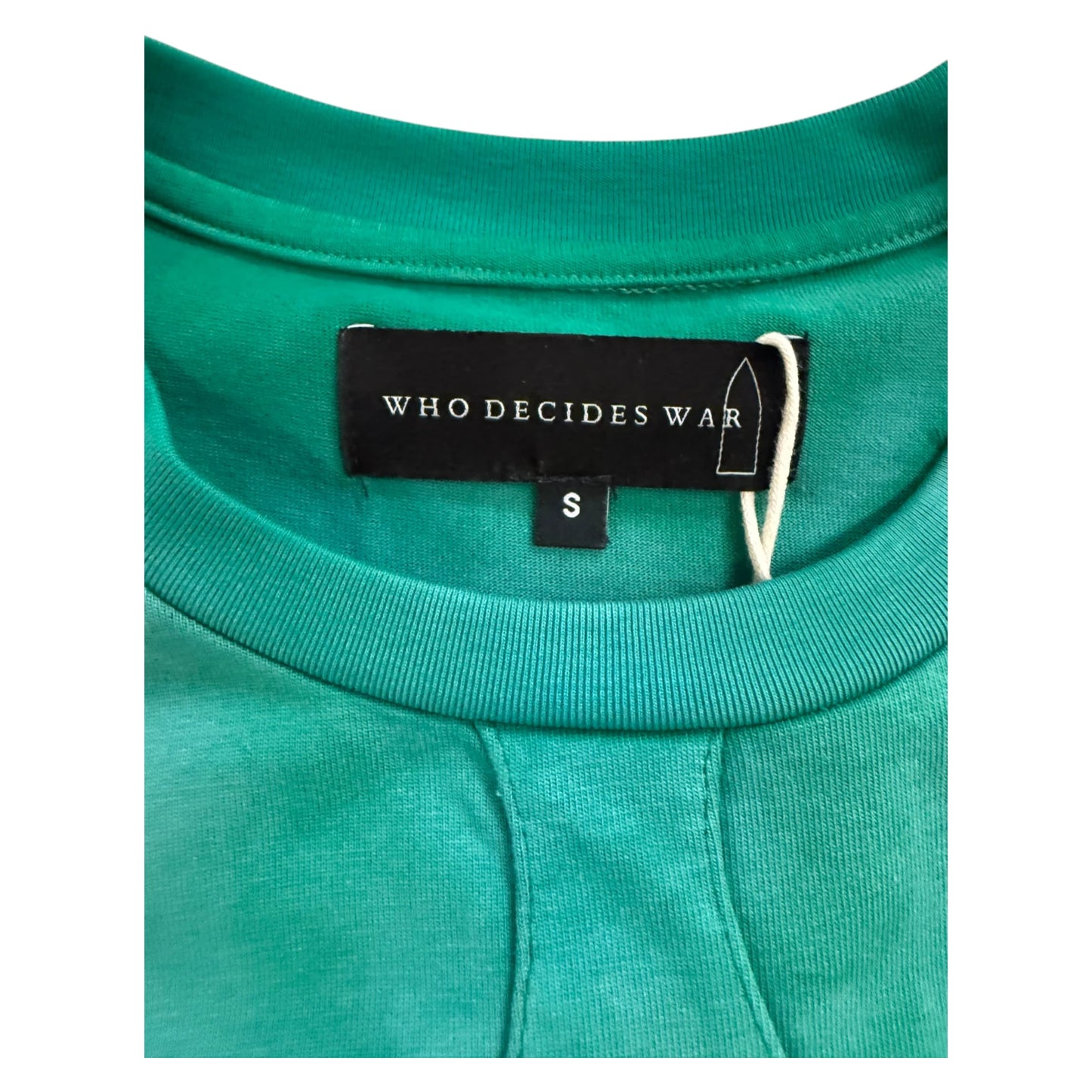 Who Decides War Logo T-shirt green - S