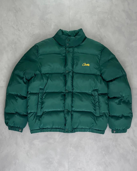 Corteiz Puffer Jacket green – (NEW) / S
