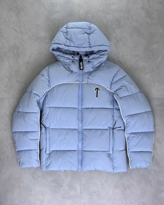 Trapstar Irongate Arch Puffer Jacket icy blue