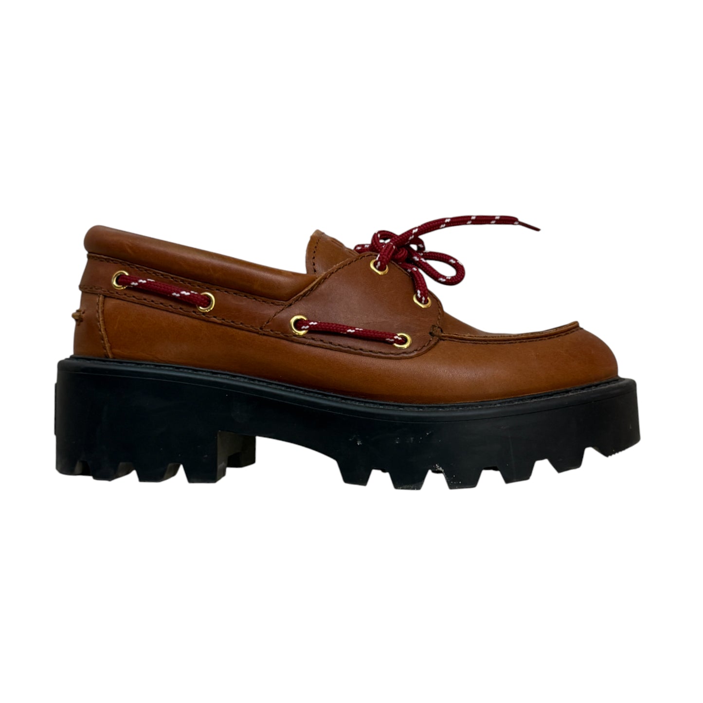 Miu Miu Leather Loafers brown - UK 7