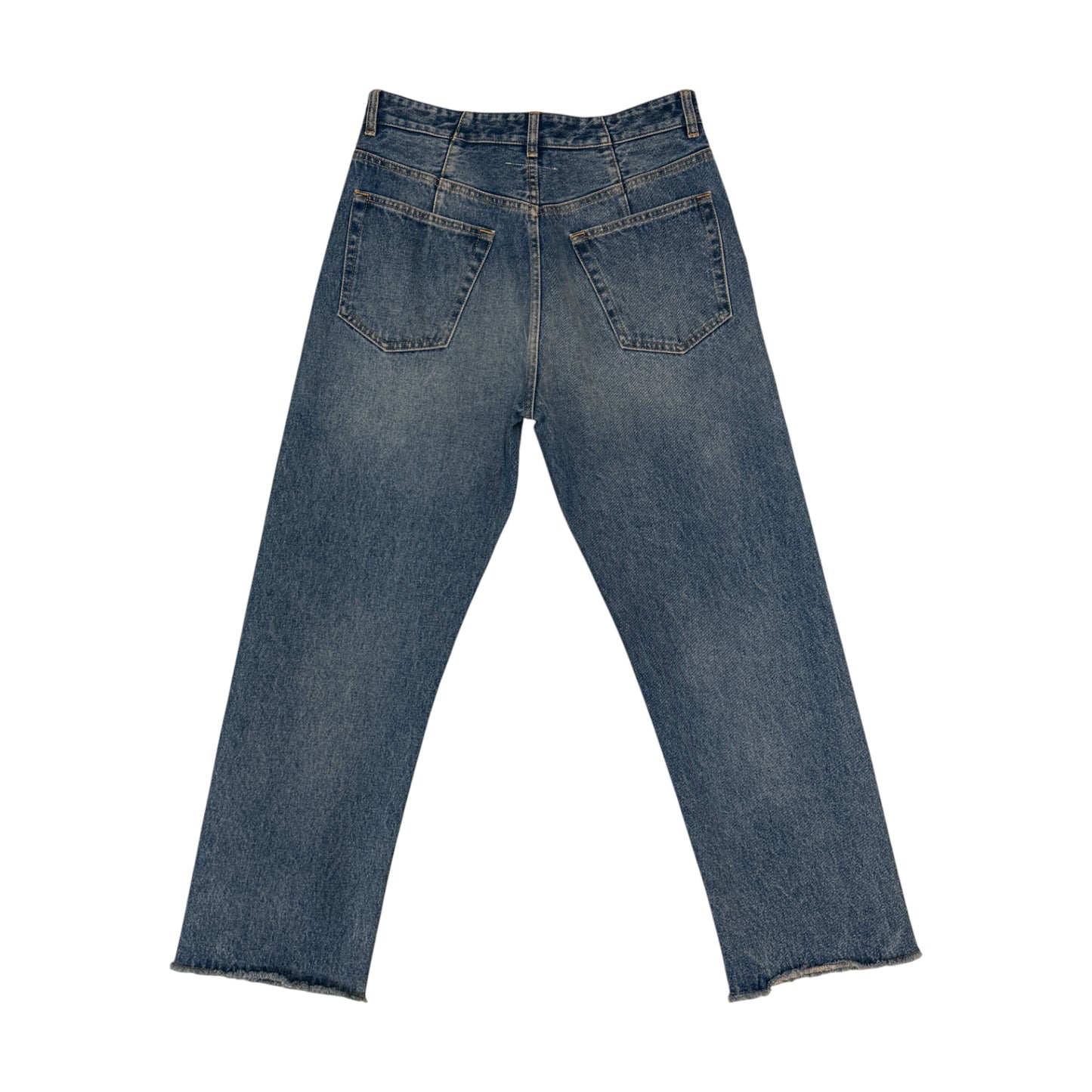 Maison Margiela Typography Denim Trousers - SIZE42