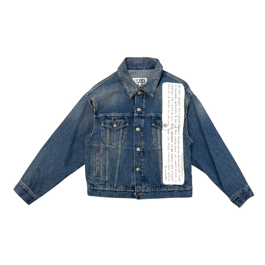 Maison Margiela Typography Denim jacket - SIZE38