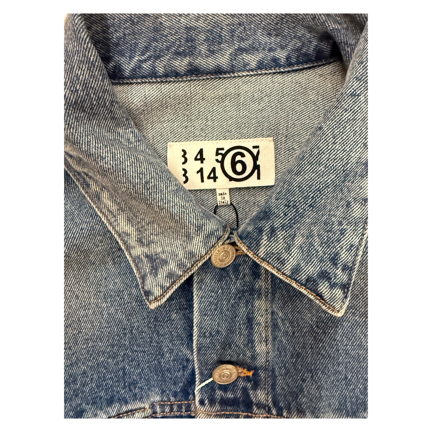 Maison Margiela Typography Denim jacket - SIZE38