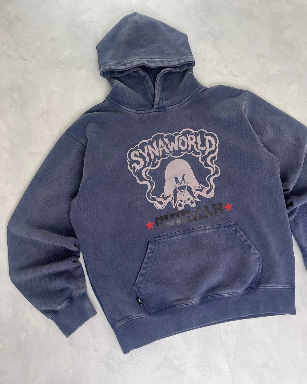 Synaworld Gunman Hoodie light blue – S