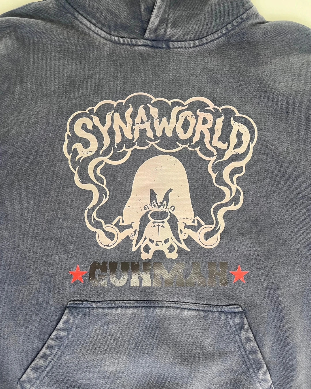 Synaworld Gunman Hoodie light blue – S