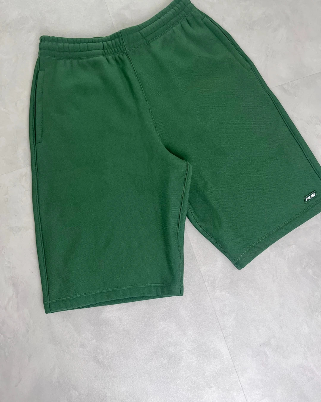Palace Racey Cotton Shorts green – L