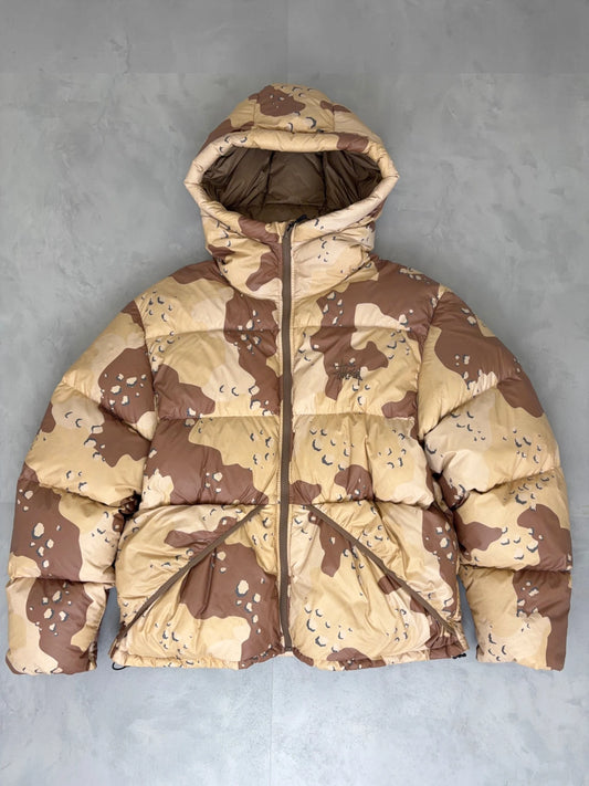 Stussy Desert Camo Puffer Jacket - L