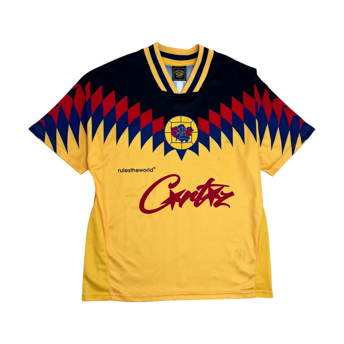 Corteiz Club America Football Jersey yellow - S