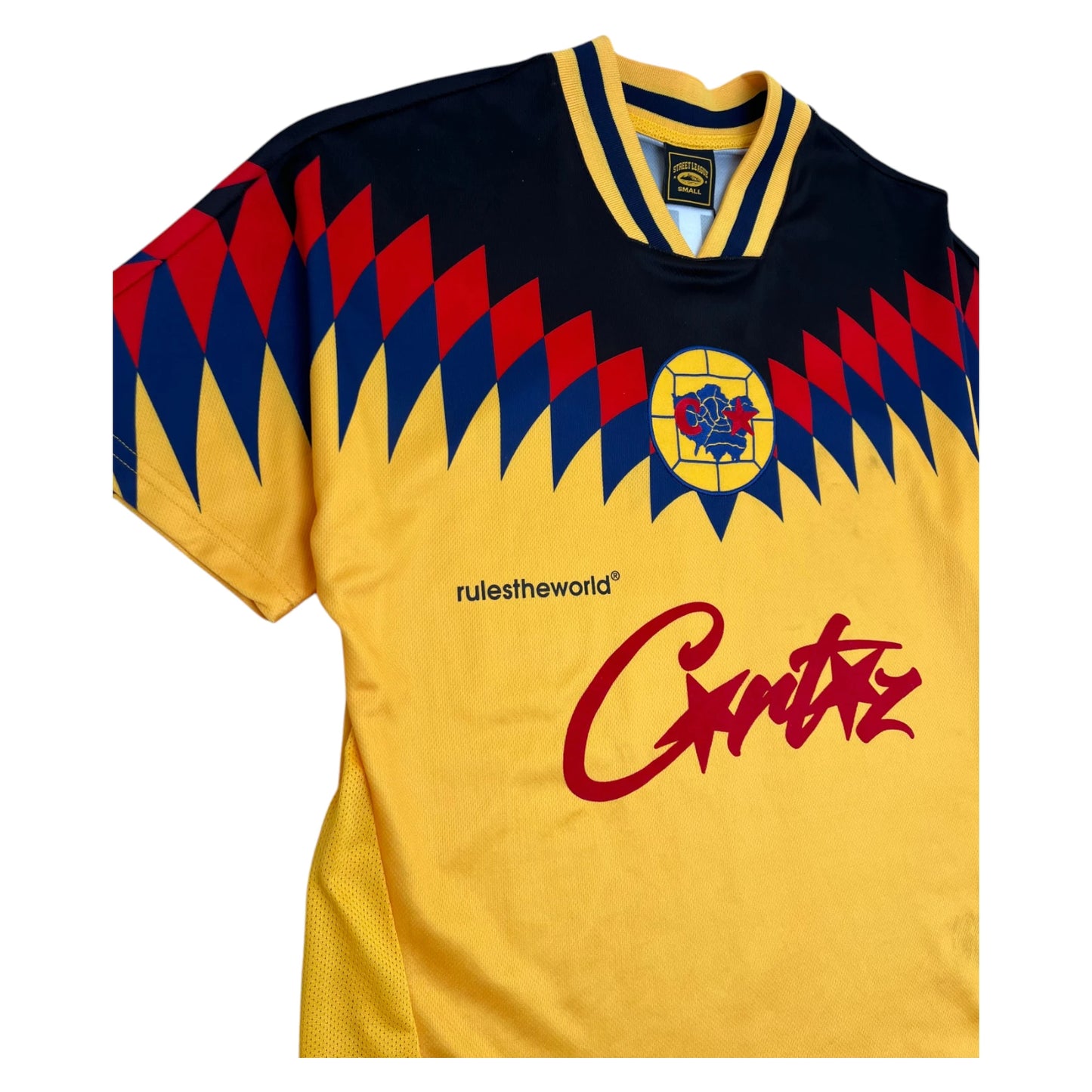Corteiz Club America Football Jersey yellow - S