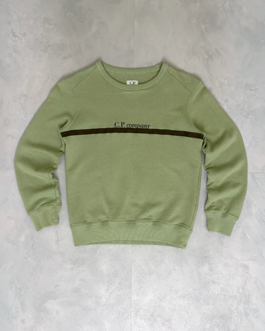 C.P Company Stripe Crewneck khaki - (NEW) / XS