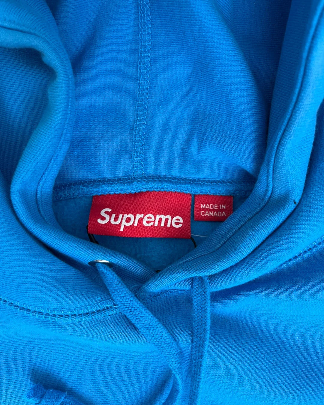 Supreme Box Logo Hoodie blue - L