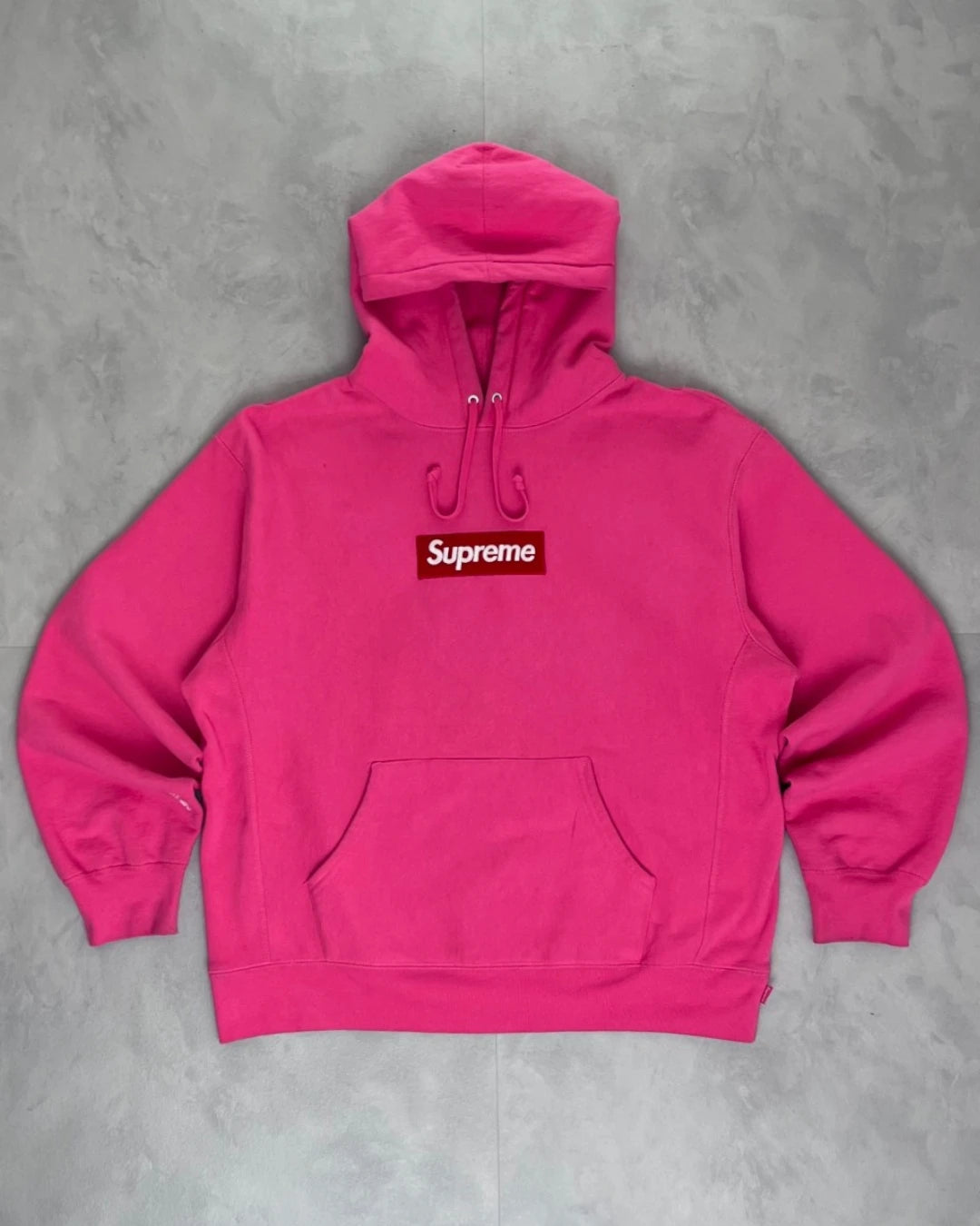 Supreme Box Logo Hoodie pink - (USED)