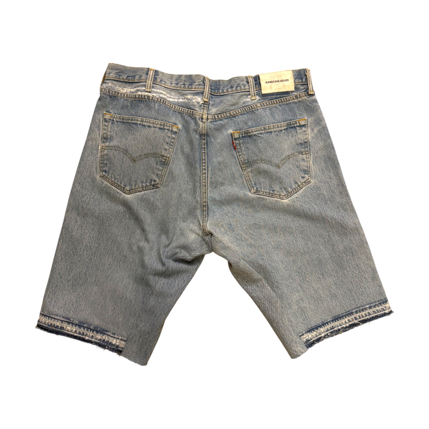 Jeanius Bar Atelier Denim Pearl Jorts - W34