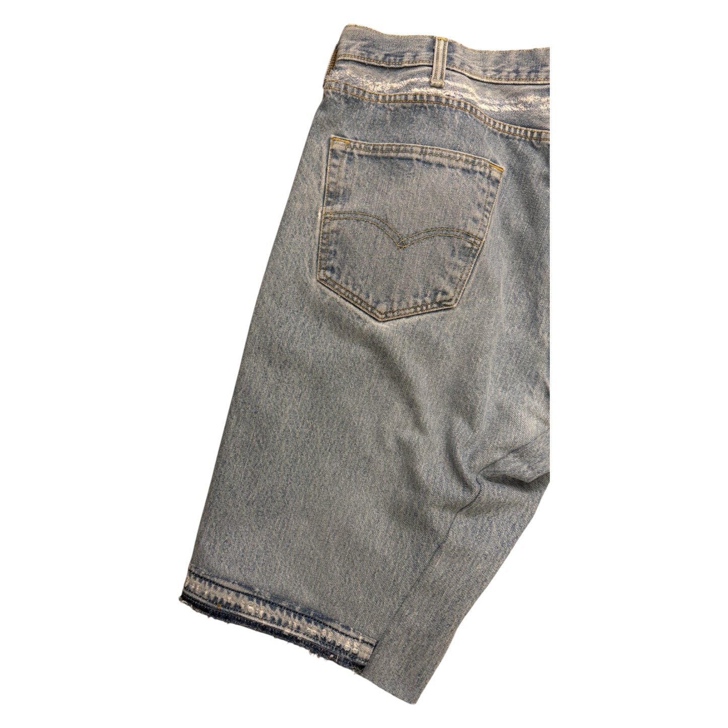 Jeanius Bar Atelier Denim Pearl Jorts - W34