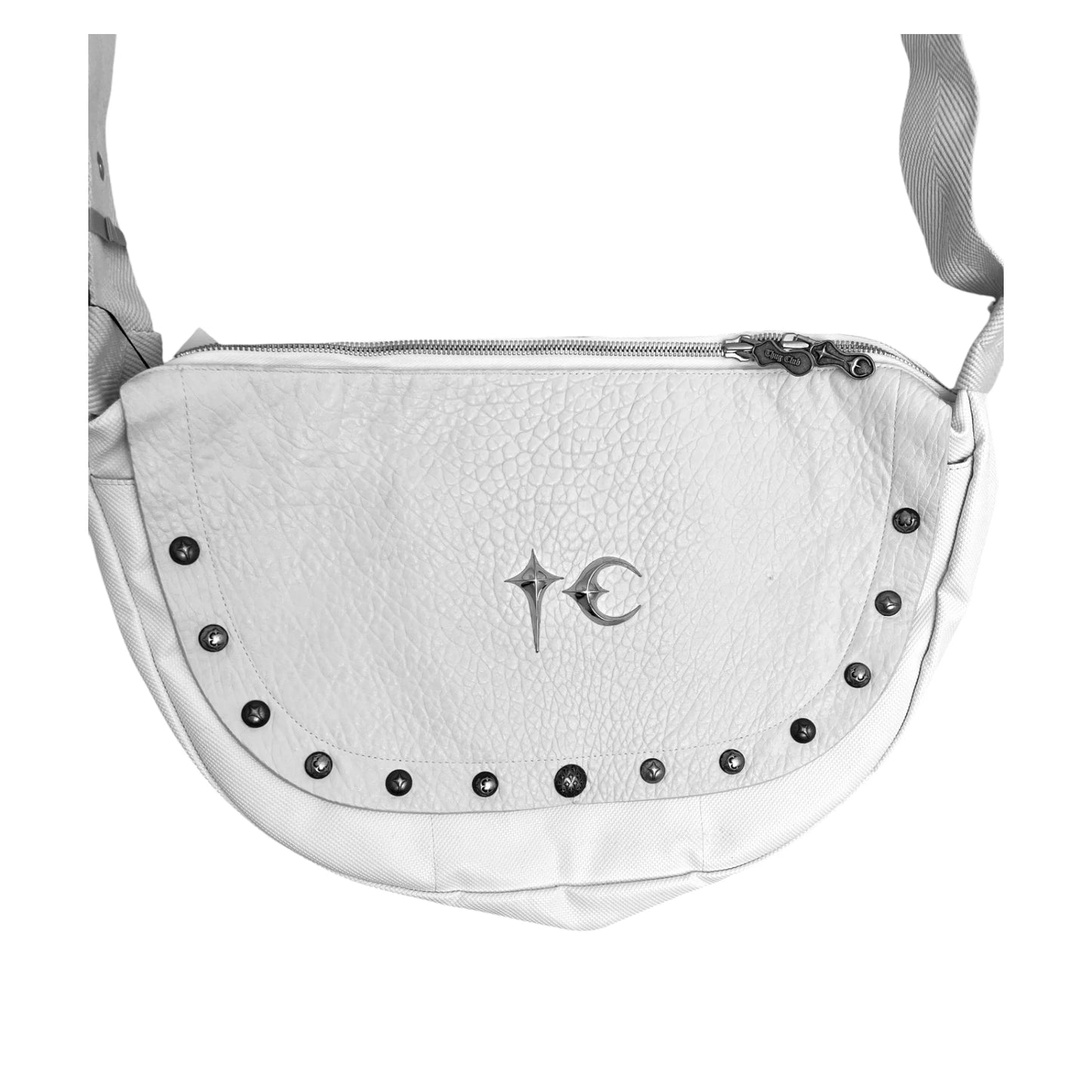 Thug Club Leather White Messenger white - OS