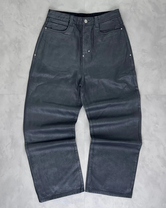 6PM Dark Chrome Coated Denim – W32