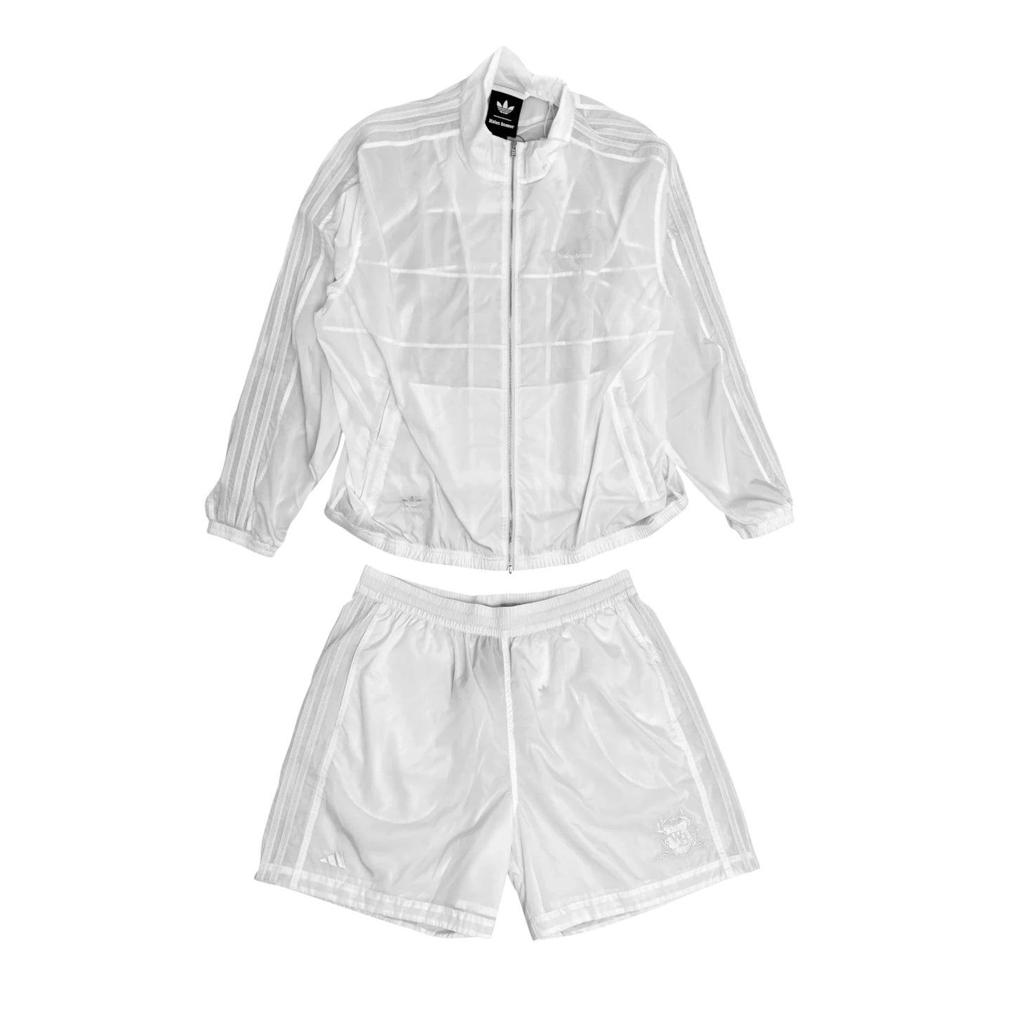 Wales bonner X Adidas Track Jacket Shorts Set white - L