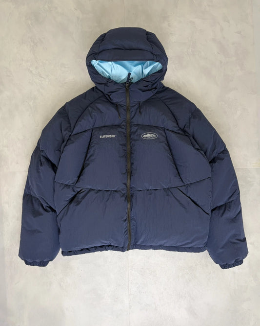 Corteiz Elite Work Puffer Jacket navy – (GRADE A) / L