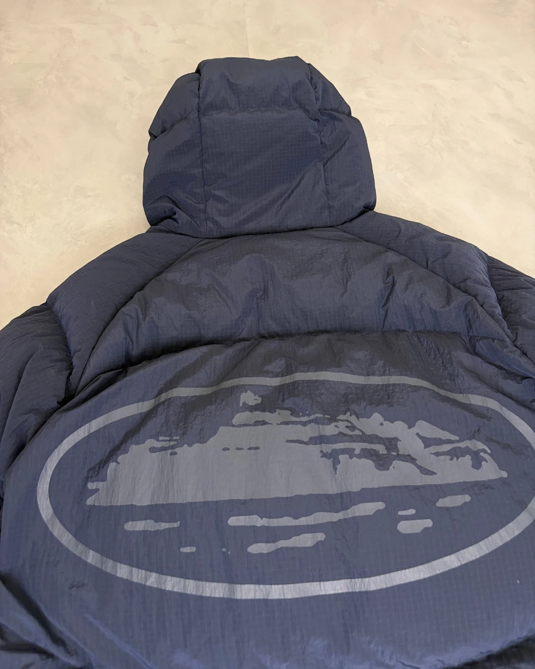 Corteiz Elite Work Puffer Jacket navy – (GRADE A) / L