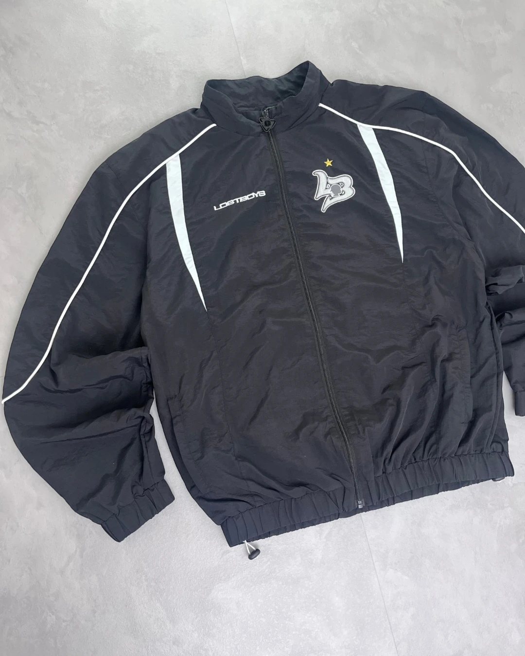 Lostboys Nylon Track Jacket black – L