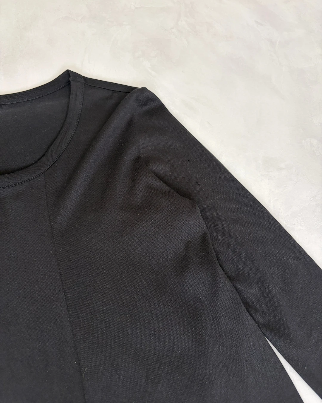 Y's Cotton Longsleeve black - (GRADE A) / SIZE2