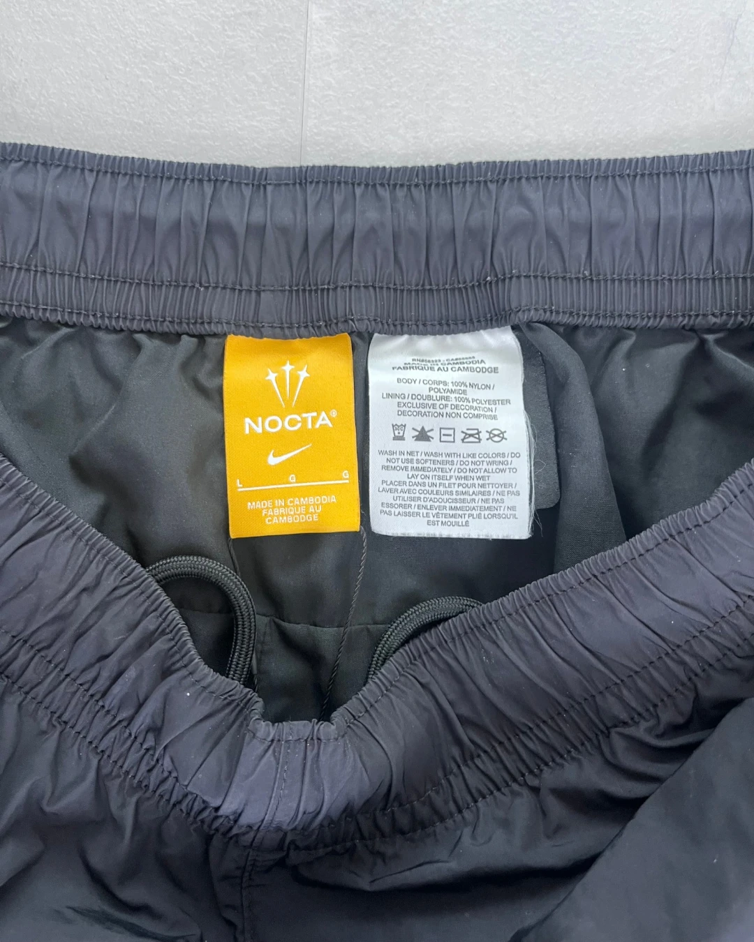 Nocta Nylon Bottoms black – L