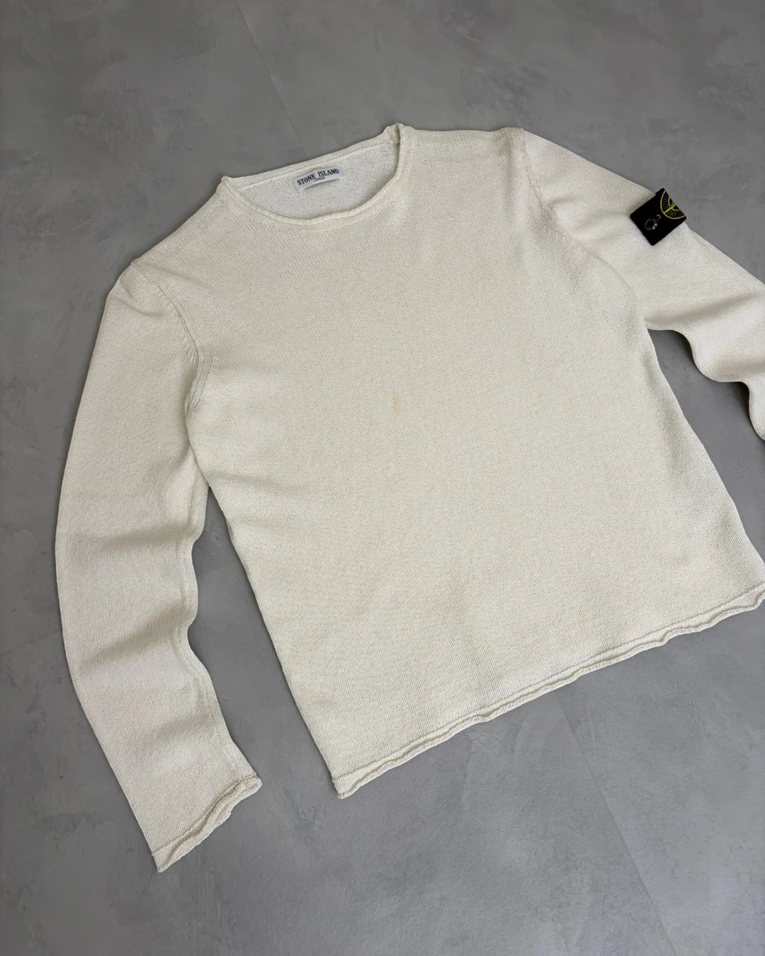 Stone Island Junior Jumper white - (GRADE A) / 8