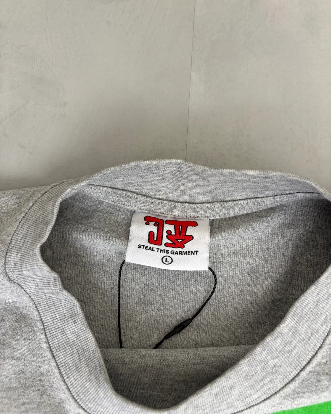Judah Tribe Spellout T-shirt grey - L