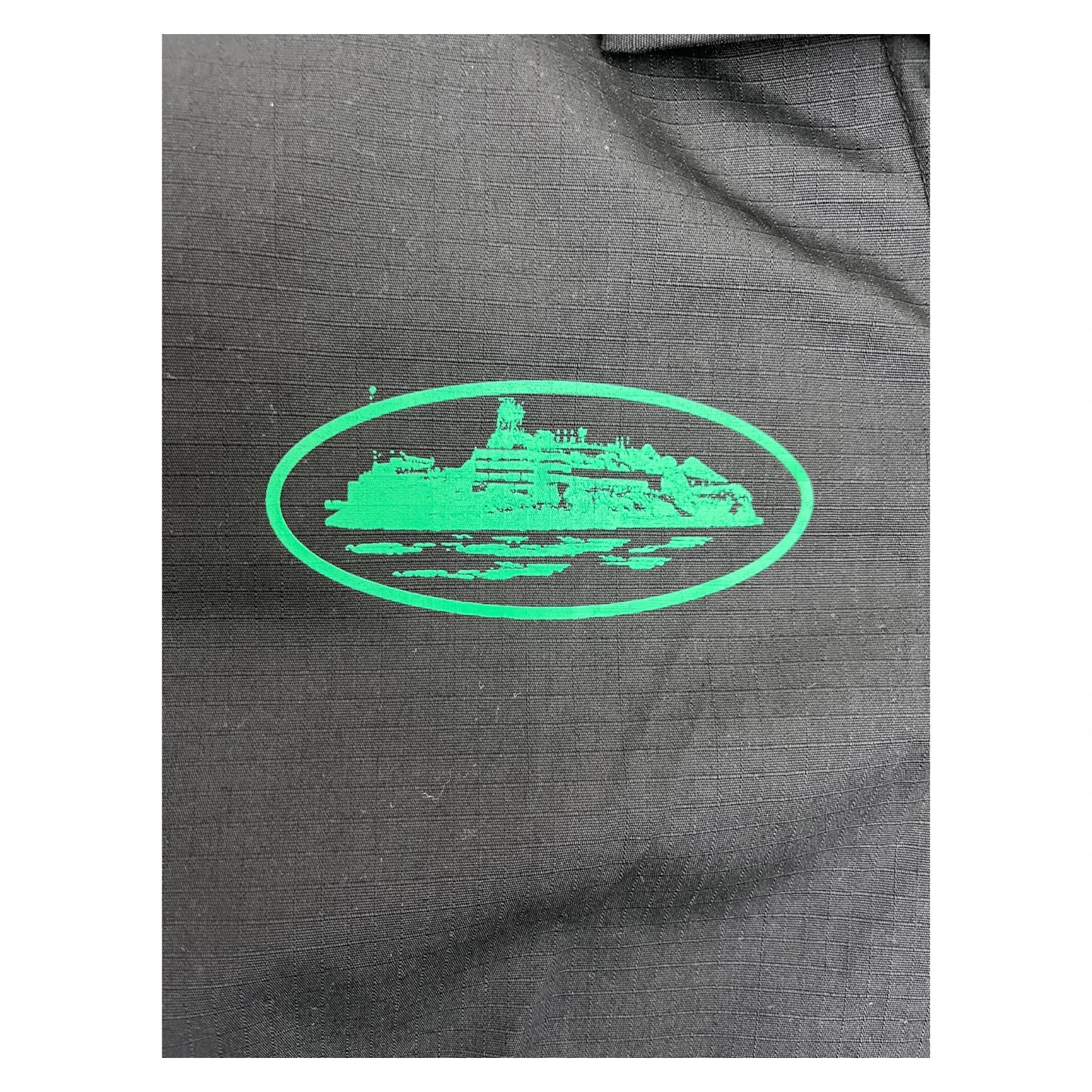 Corteiz Alcatraz Pullover black/green - L