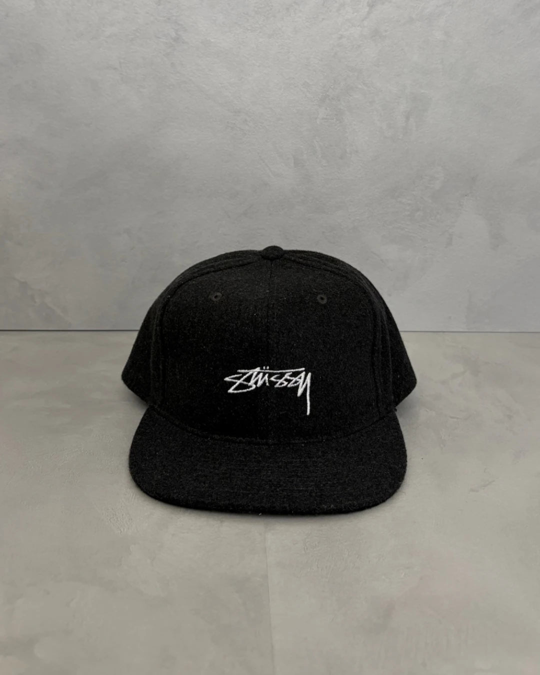 Stussy Felt Snapback grey - (NEW)