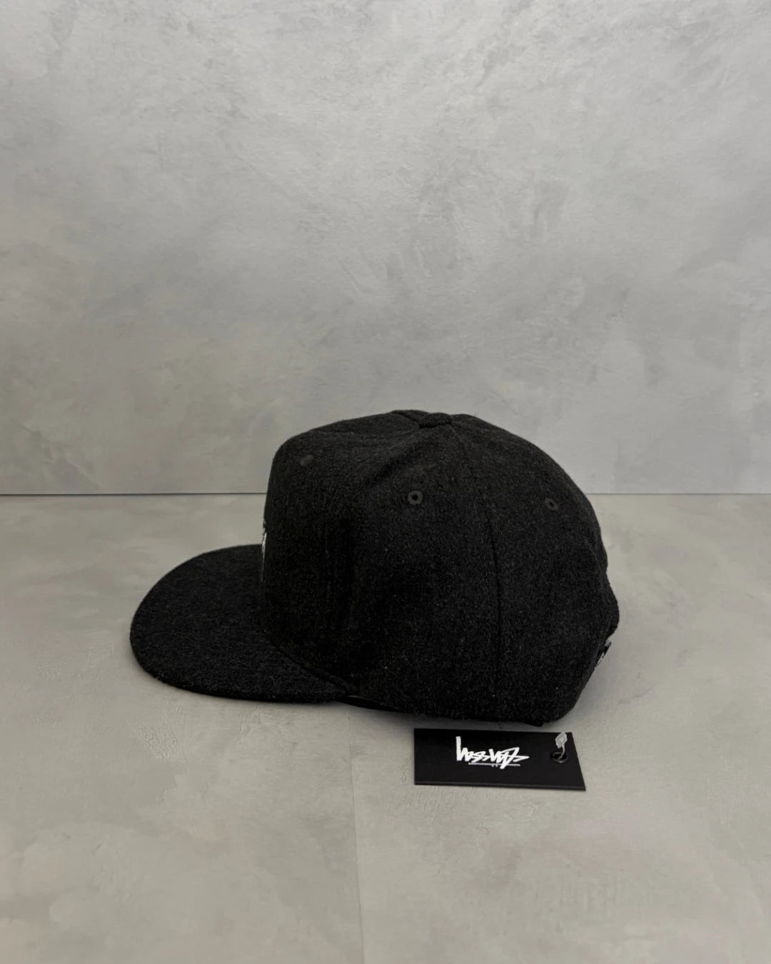Stussy Felt Snapback grey - (NEW)