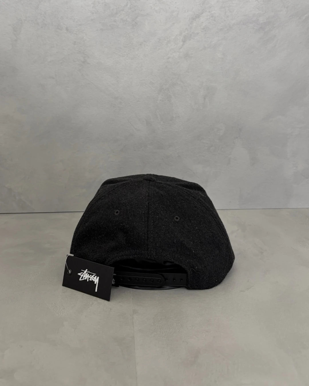 Stussy Felt Snapback grey - (NEW)