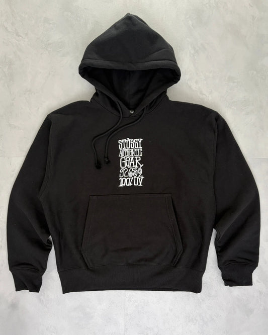 Stussy Authentic Gear Hoodie black – (NEW) / S